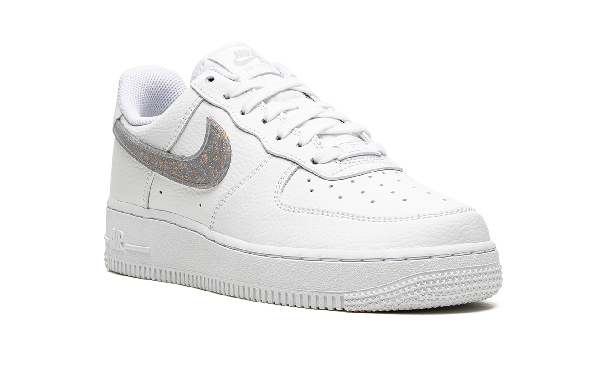 AIR FORCE 1 '07 ESS WMNS  Glitter Swoosh - Canyon Purple