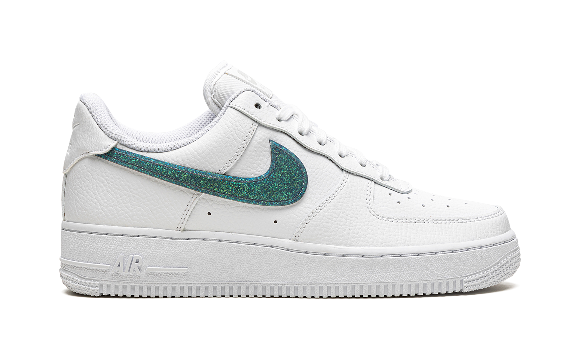 AIR FORCE 1 '07 ESS WMNS  Glitter Swoosh - Celery