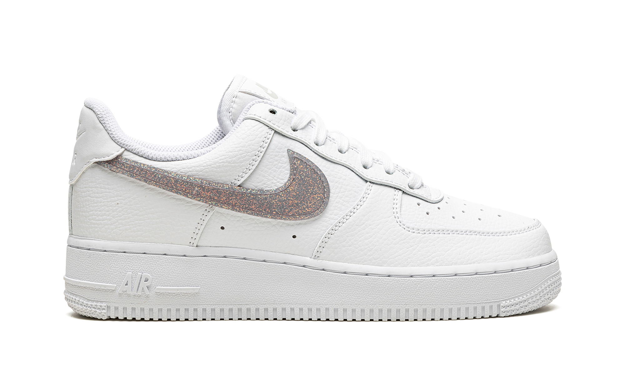 AIR FORCE 1 '07 ESS WMNS  Glitter Swoosh - Canyon Purple