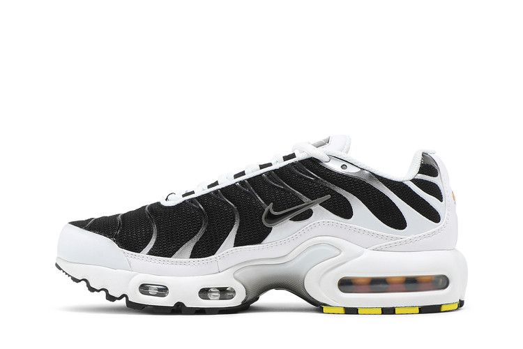 Nike Air Max Plus White Metallic Pewter Black (GS)