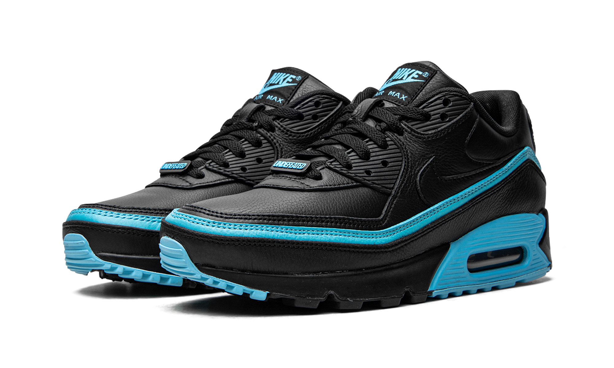 Air Max 90 / UNDFTD "Undefeated Black/Blue Fury"