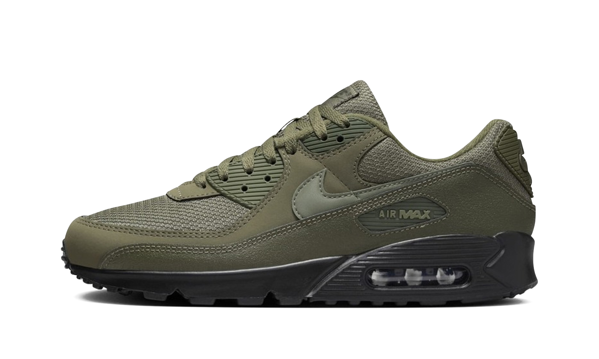 Air Max 90 "Reflective Swoosh Medium Olive"