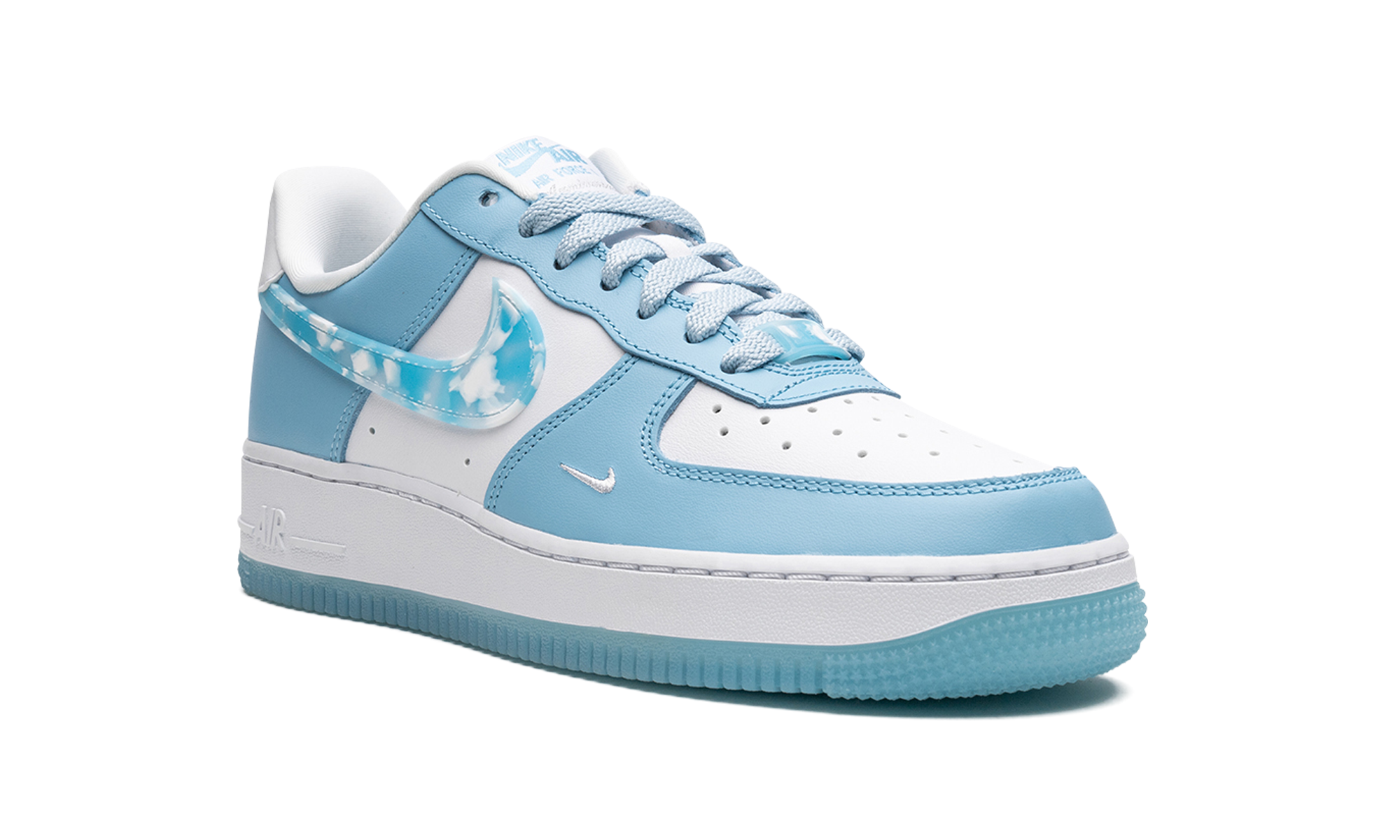 AIR FORCE 1 '07 LX MNS WMNS  Nail Art White Blue