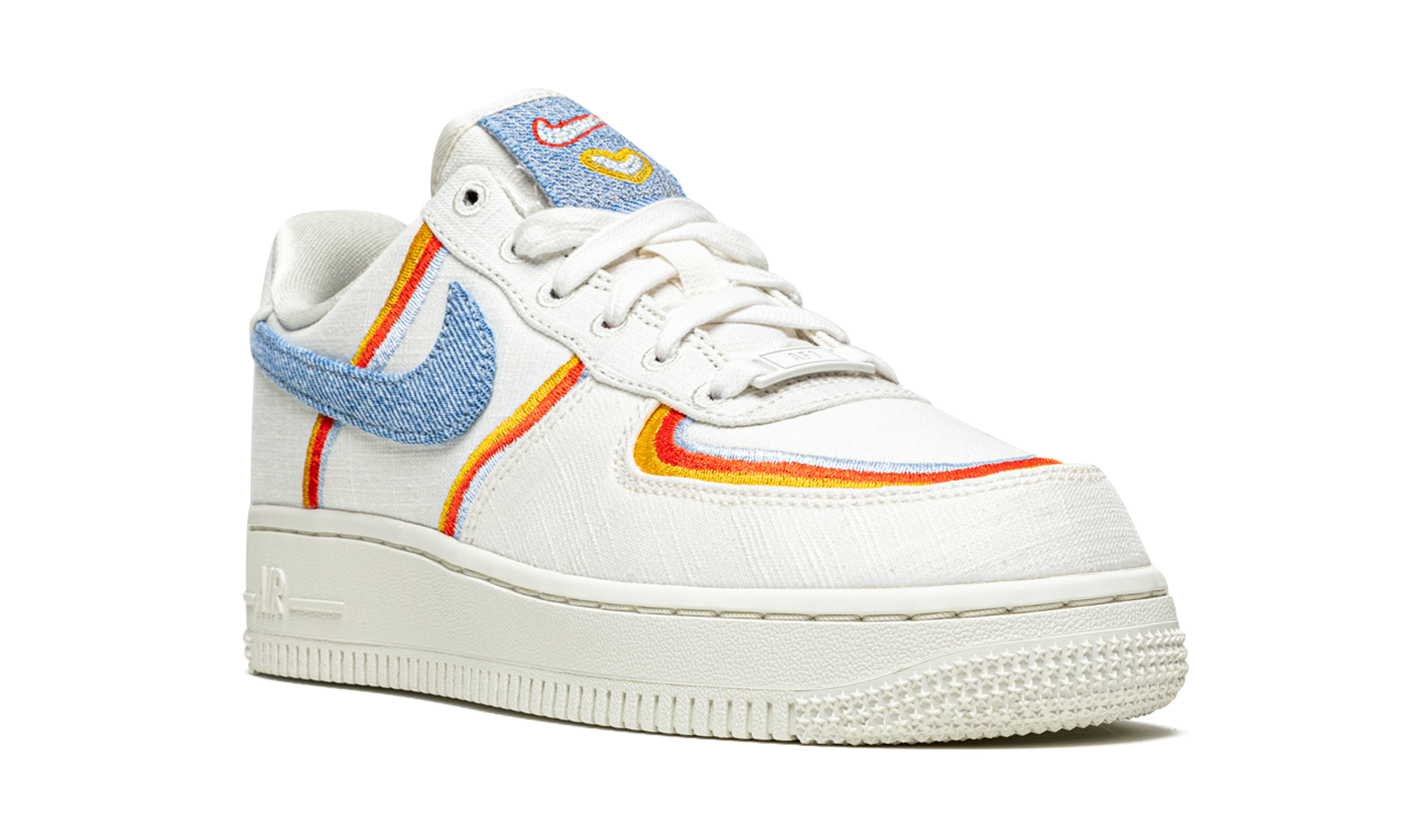 AIR FORCE 1 '07 LV8 MNS WMNS  Denim Swoosh