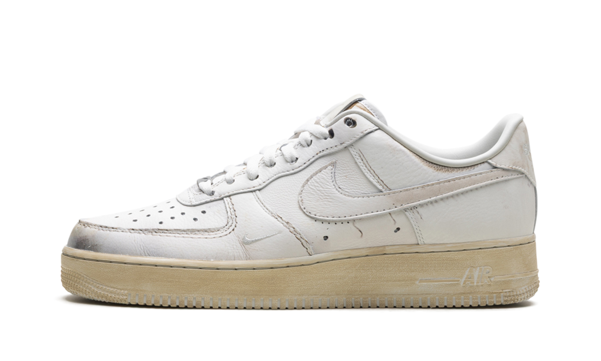 Air Force 1 Low  .SWOOSH - Dirty Triple White