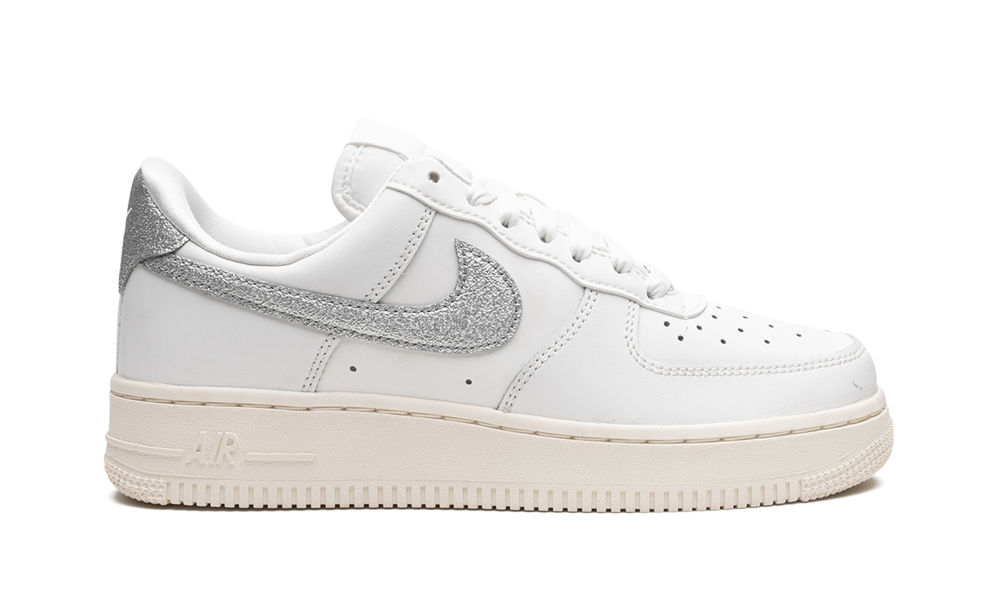 AIR FORCE 1 '07 MNS WMNS  Summit White Sail White Metallic Silver
