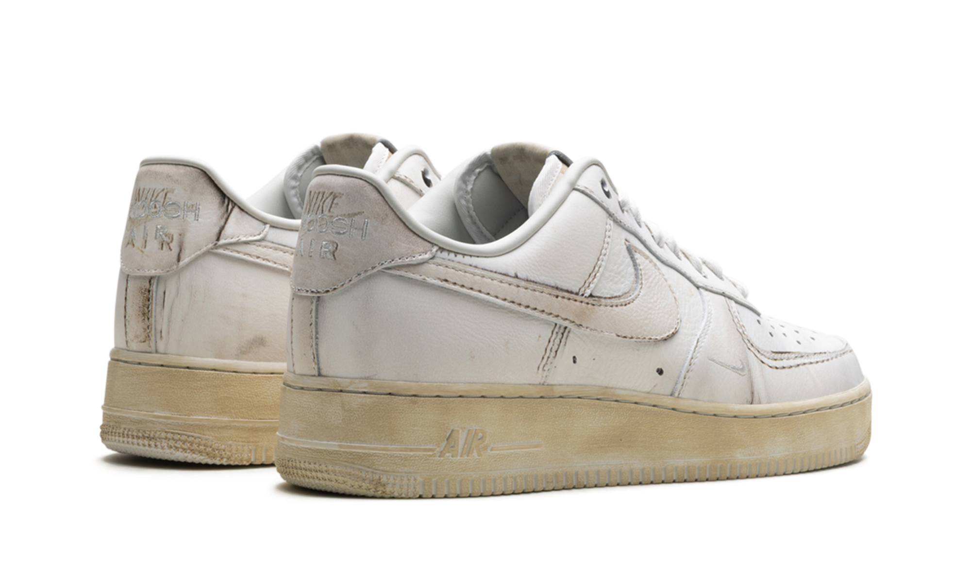 Air Force 1 Low  .SWOOSH - Dirty Triple White