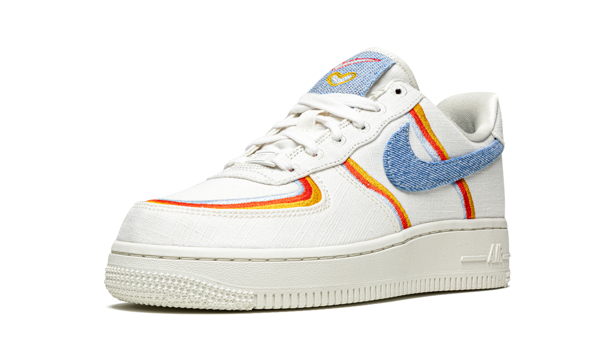 AIR FORCE 1 '07 LV8 MNS WMNS  Denim Swoosh