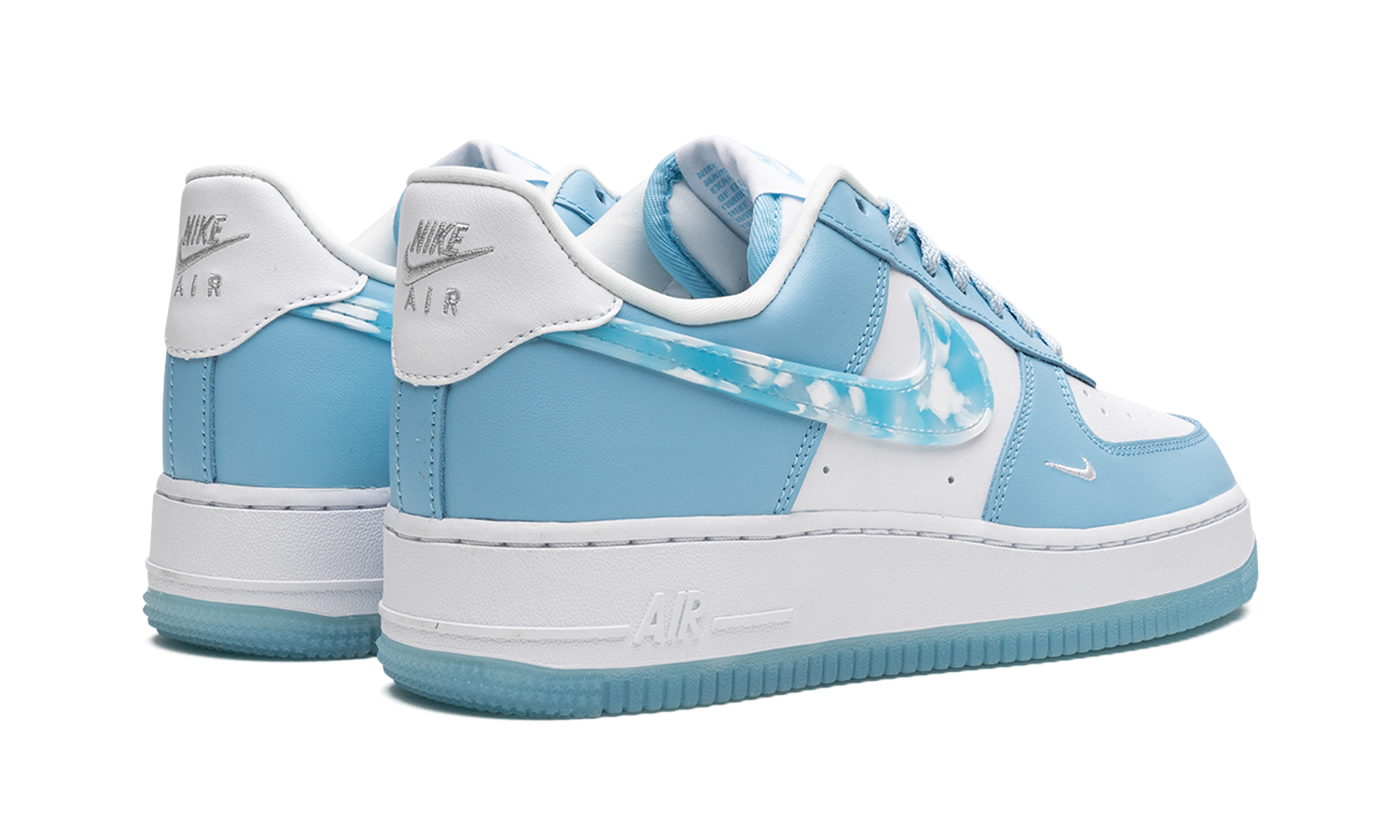 AIR FORCE 1 '07 LX MNS WMNS  Nail Art White Blue