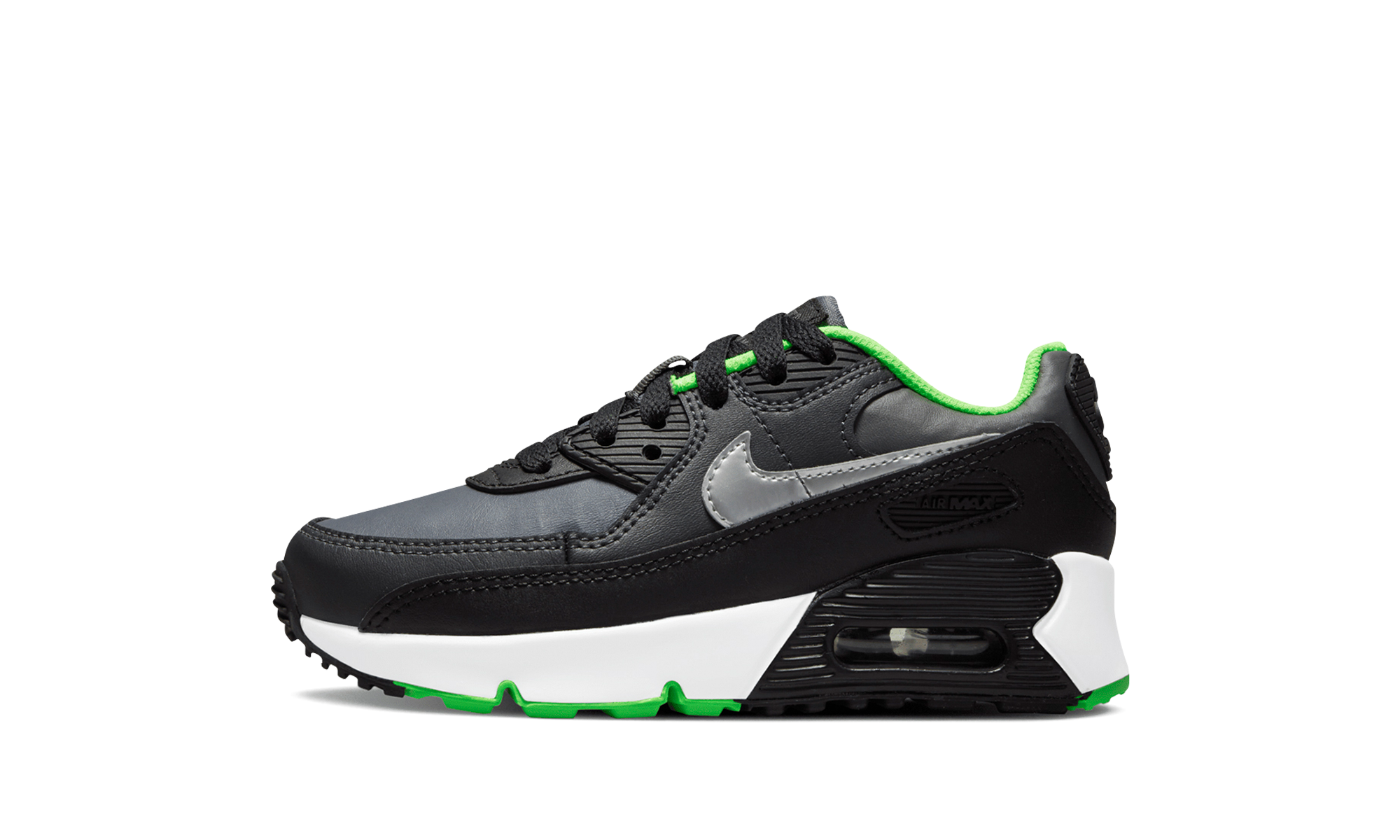 Pre School Nike Air Max 90 LTR "BLACK CHROME"