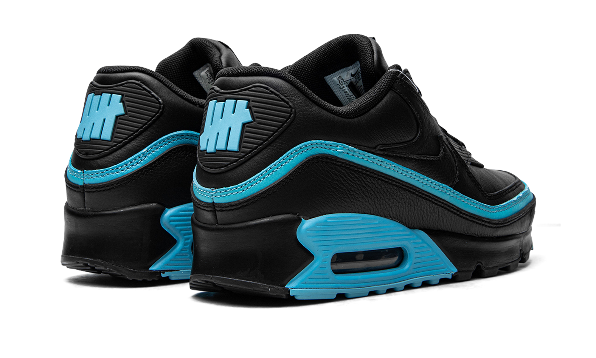Air Max 90 / UNDFTD "Undefeated Black/Blue Fury"