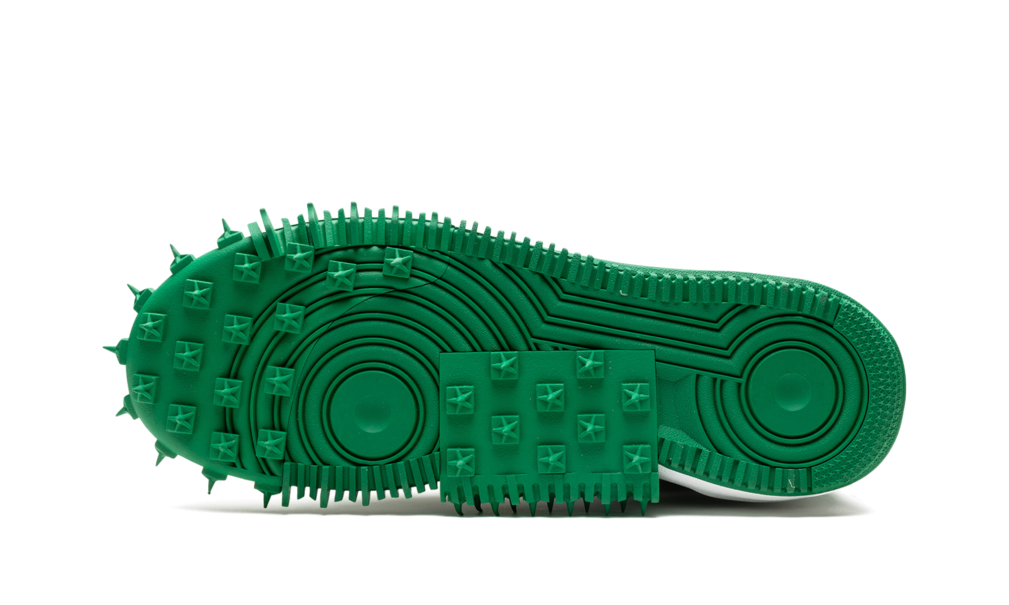 Air Force 1 Mid  Off-White - Pine Green