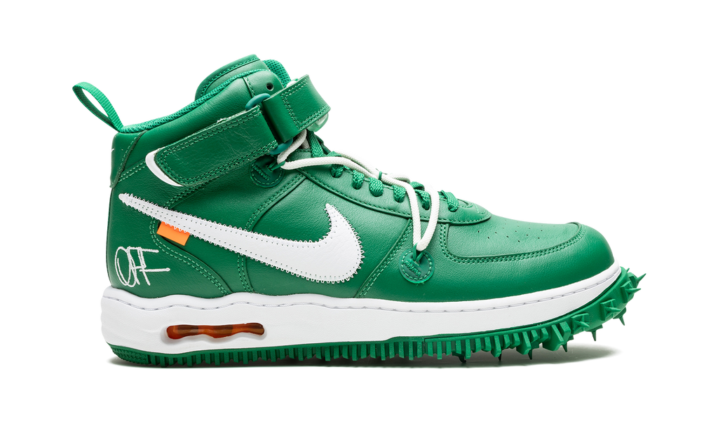 Air Force 1 Mid  Off-White - Pine Green