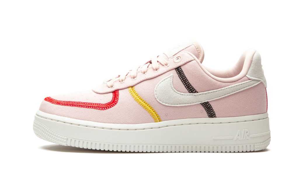 AIR FORCE 1  07 LX MNS WMNS  Stitched Canvas - Silt Red