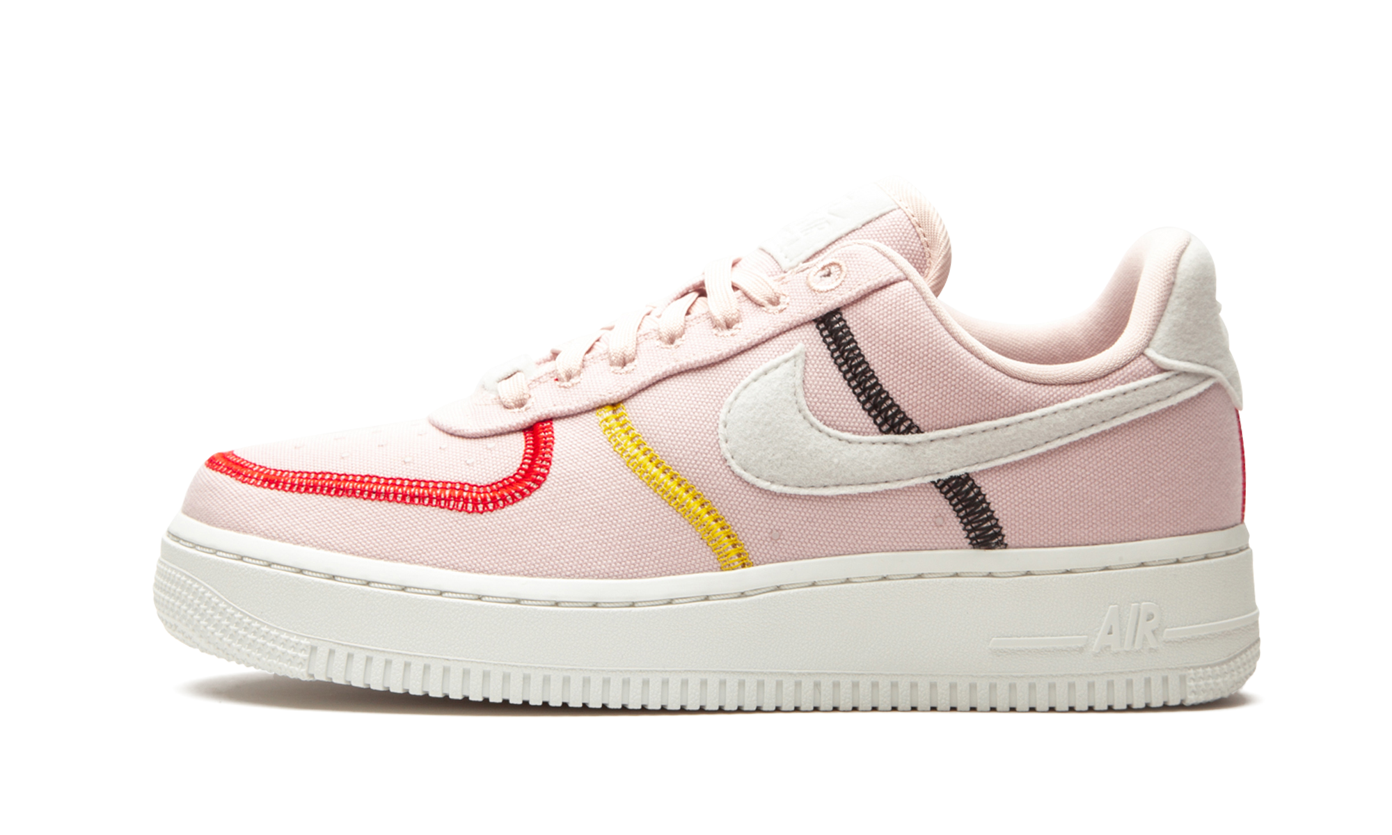 AIR FORCE 1  07 LX MNS WMNS  Stitched Canvas - Silt Red