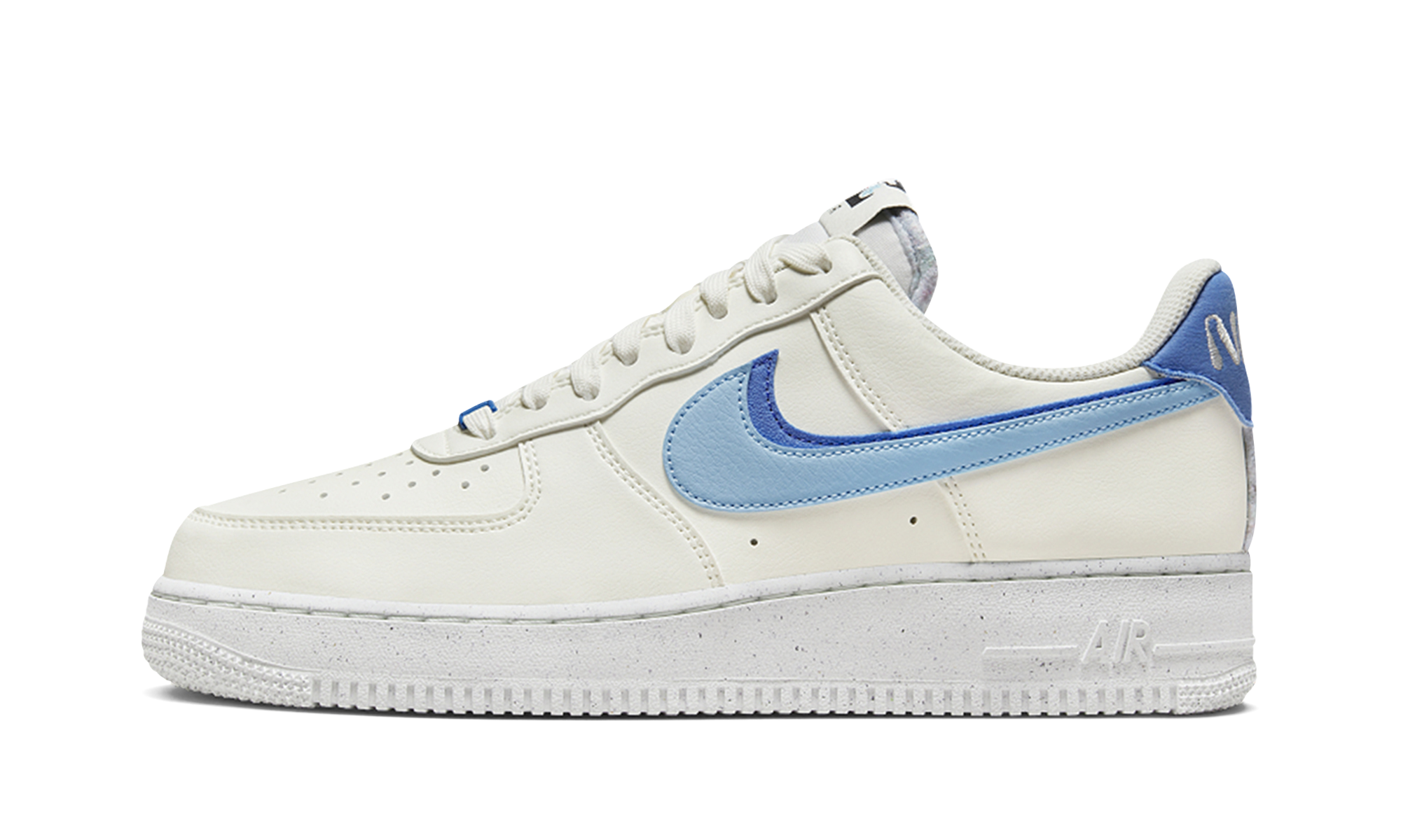 Air Force 1  Double Swoosh - Blue Chill