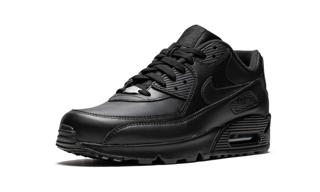 Air Max 90 Leather "Triple Black"
