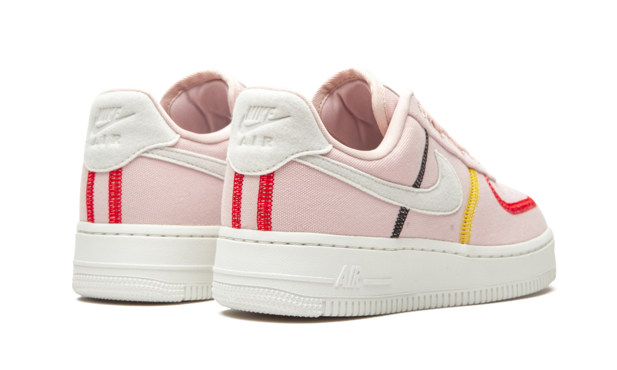 AIR FORCE 1  07 LX MNS WMNS  Stitched Canvas - Silt Red
