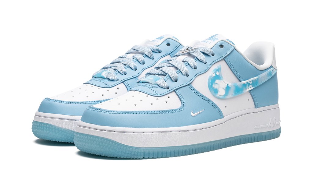 AIR FORCE 1 '07 LX MNS WMNS  Nail Art White Blue