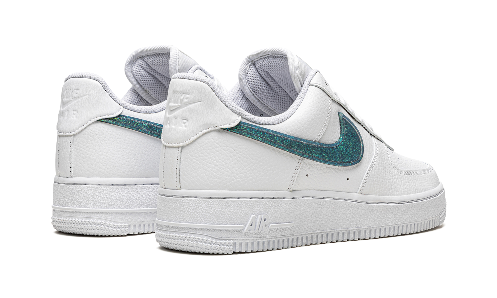 AIR FORCE 1 '07 ESS WMNS  Glitter Swoosh - Celery