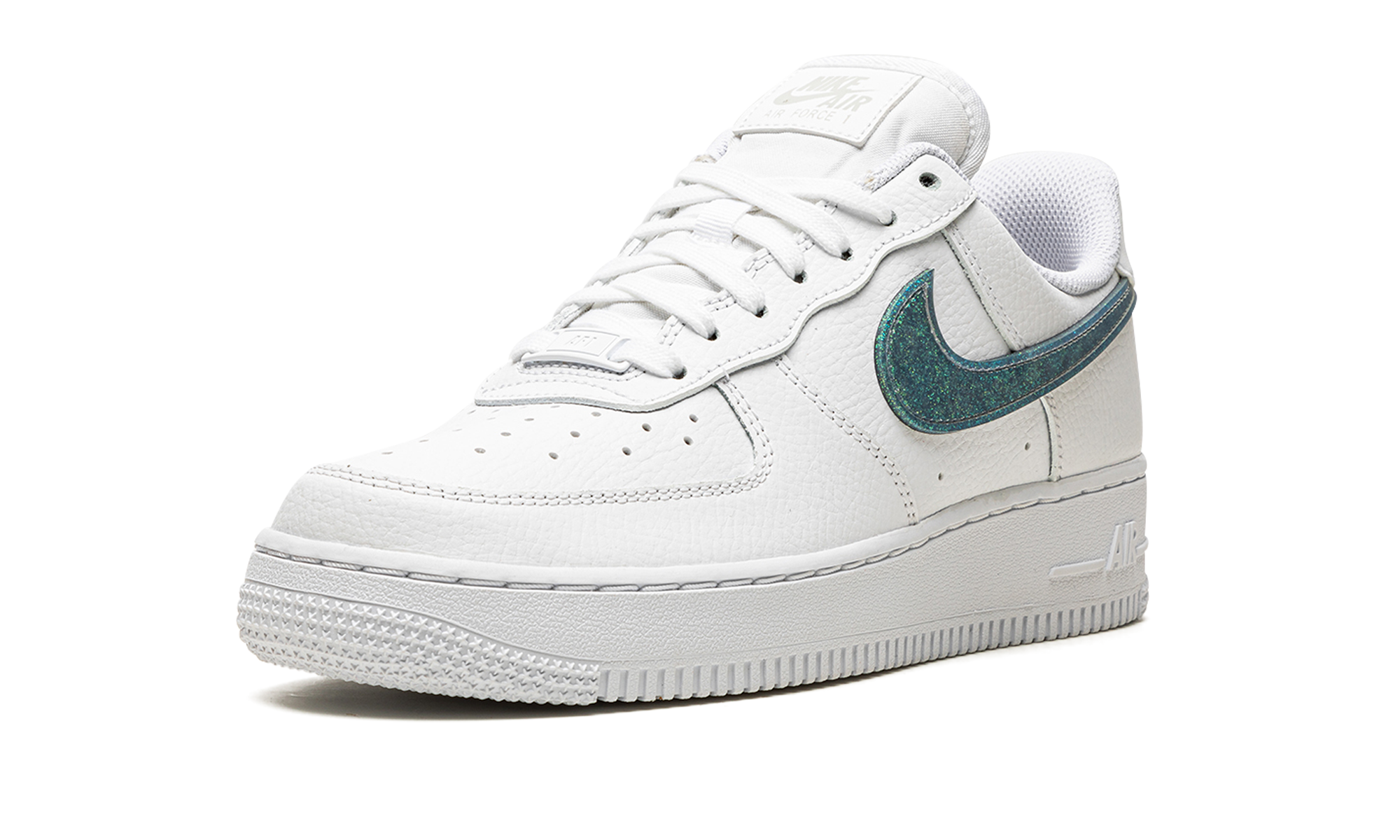 AIR FORCE 1 '07 ESS WMNS  Glitter Swoosh - Celery