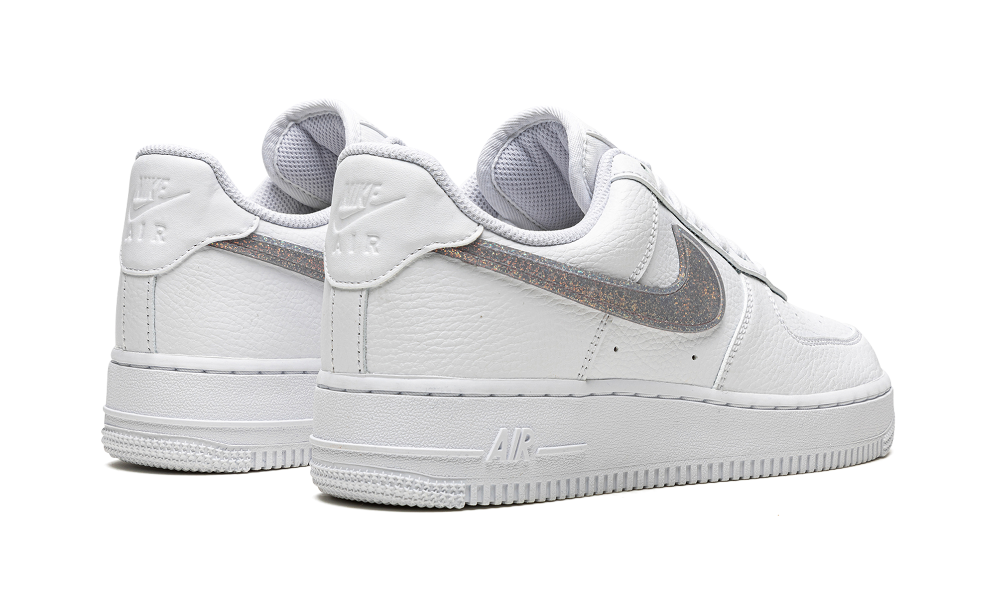 AIR FORCE 1 '07 ESS WMNS  Glitter Swoosh - Canyon Purple