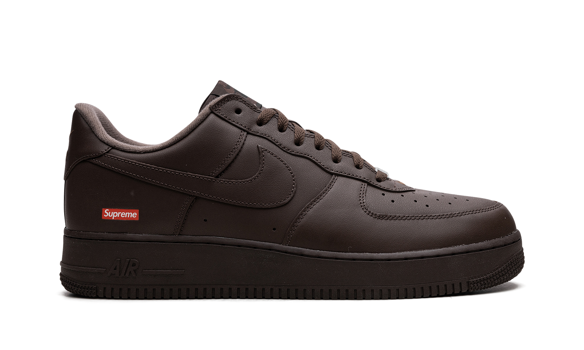Air Force 1  Supreme - Mini Box Logo Brown