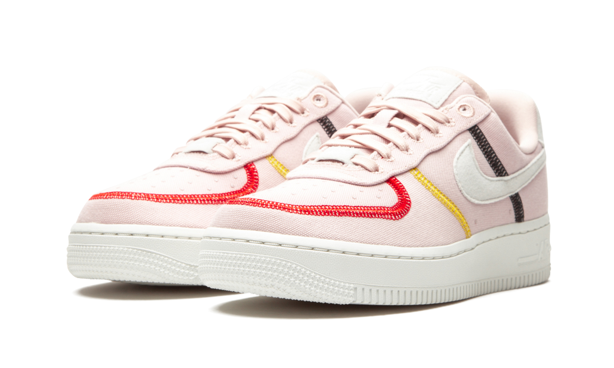 AIR FORCE 1  07 LX MNS WMNS  Stitched Canvas - Silt Red
