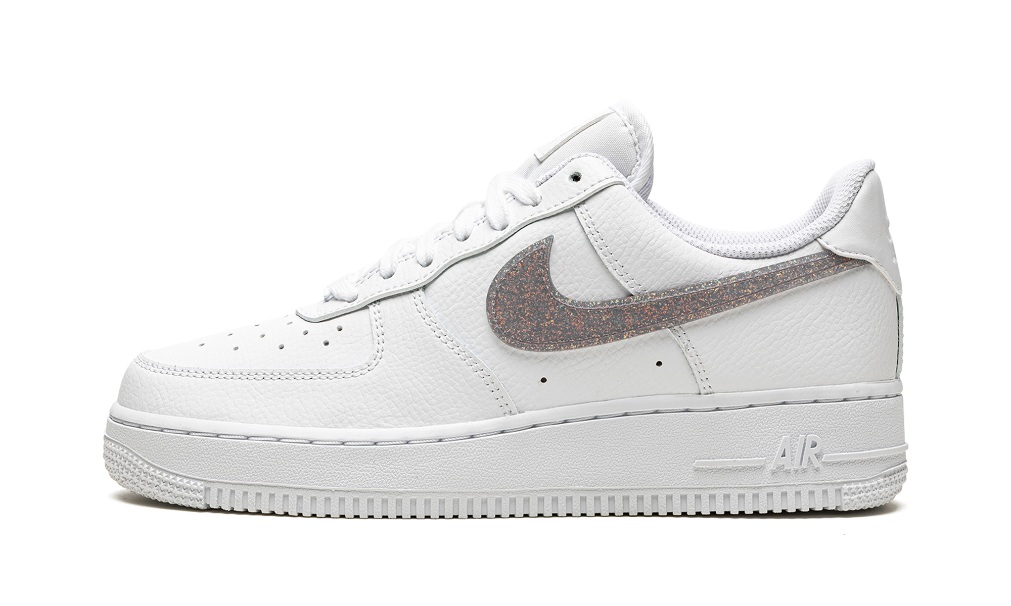 AIR FORCE 1 '07 ESS WMNS  Glitter Swoosh - Canyon Purple