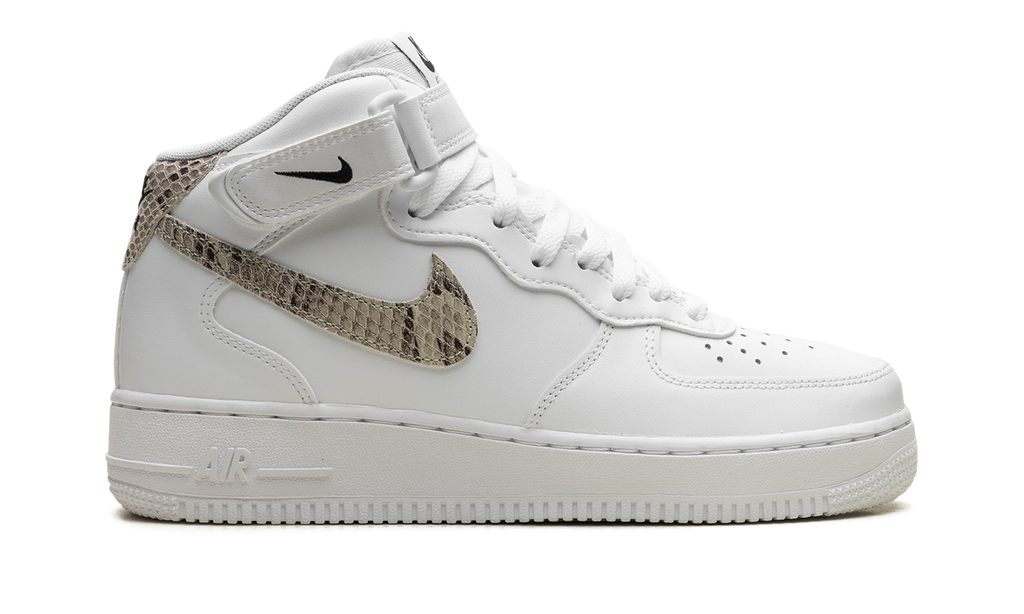 AIR FORCE 1 '07 MID WMNS  White Snake Swoosh