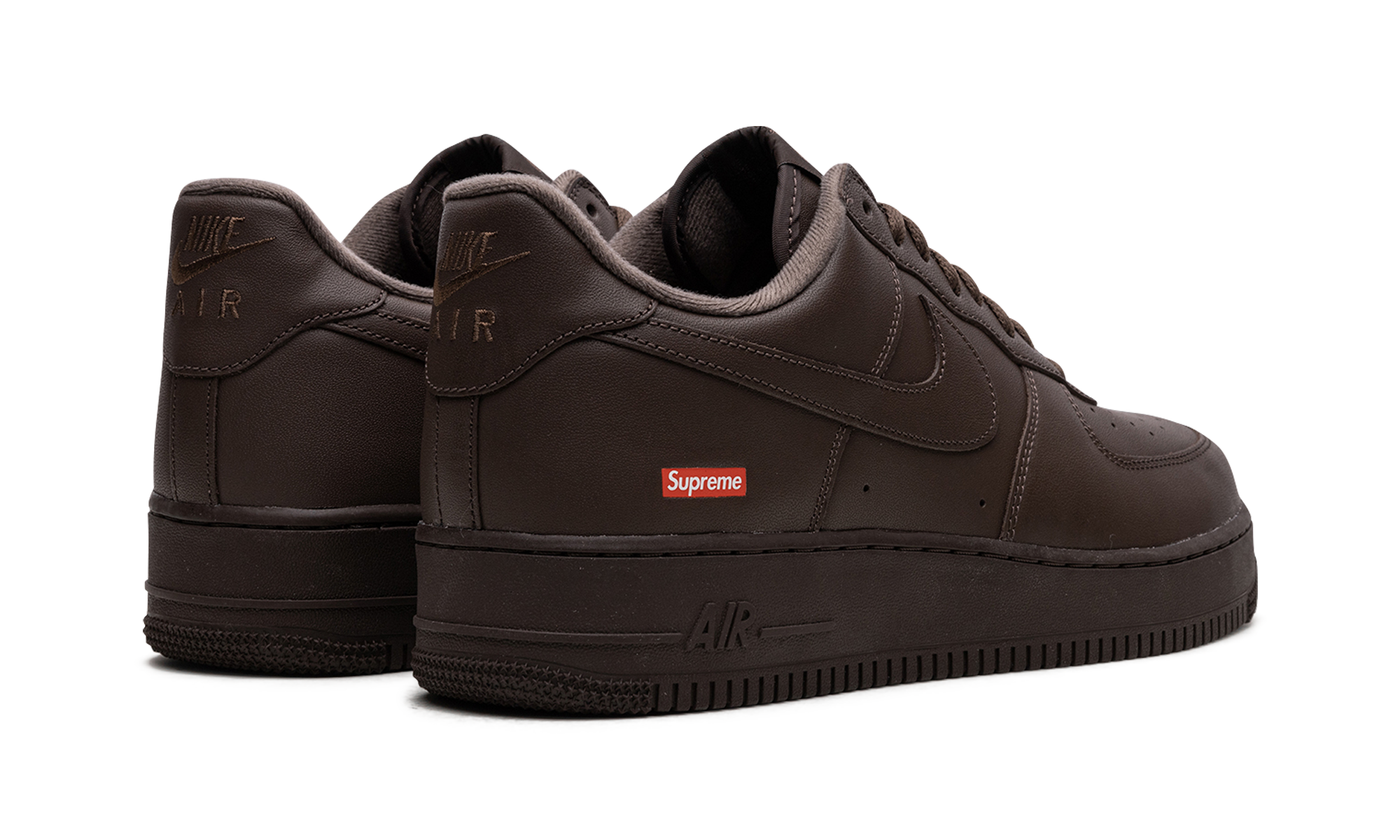 Air Force 1  Supreme - Mini Box Logo Brown