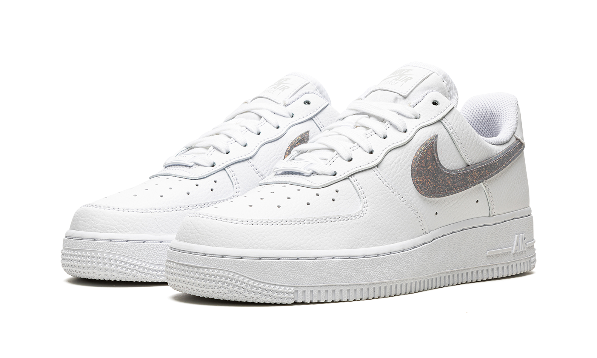 AIR FORCE 1 '07 ESS WMNS  Glitter Swoosh - Canyon Purple