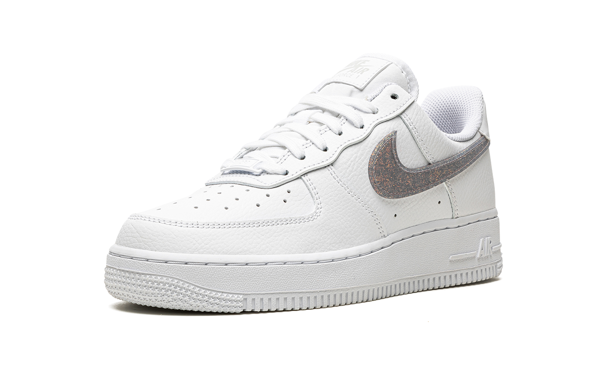AIR FORCE 1 '07 ESS WMNS  Glitter Swoosh - Canyon Purple