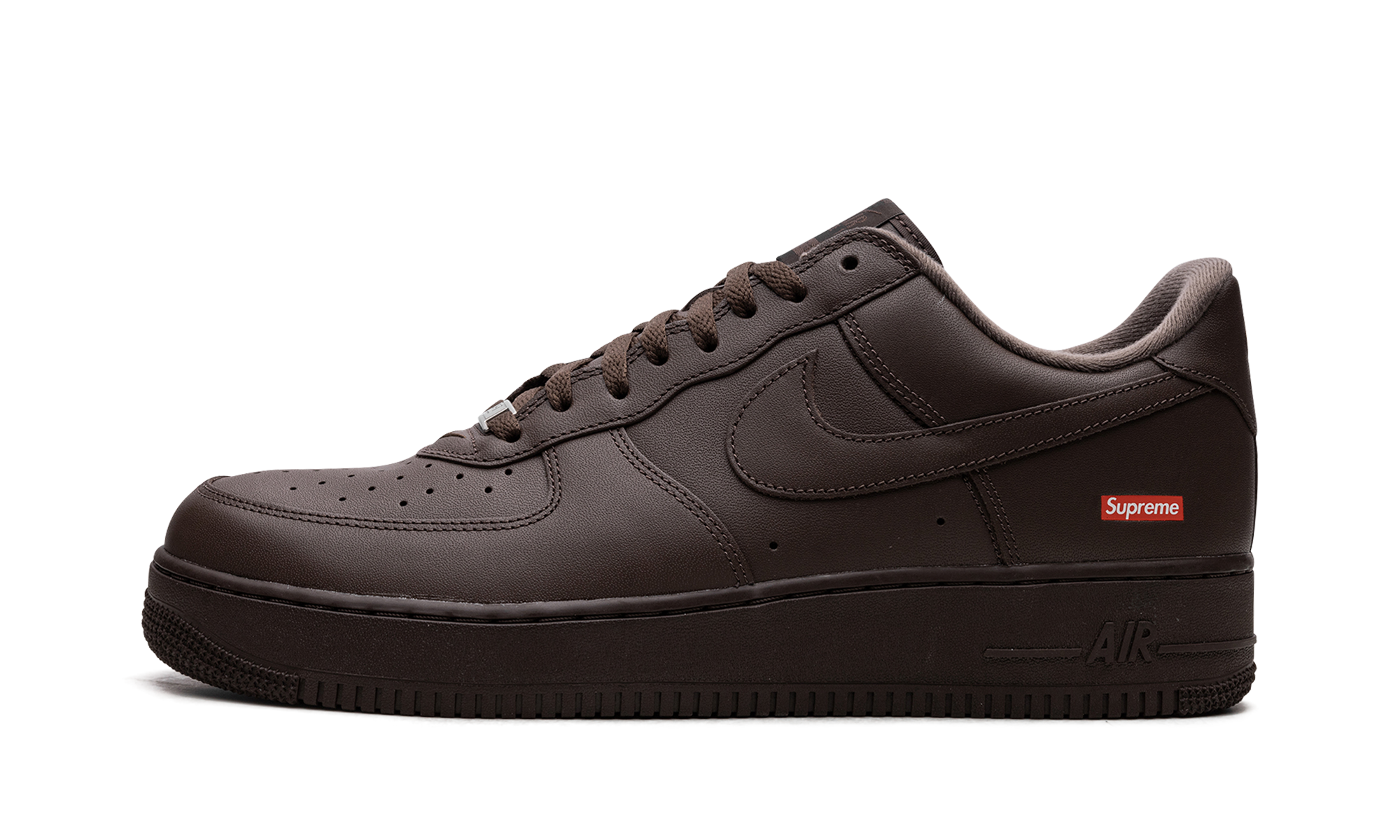 Air Force 1  Supreme - Mini Box Logo Brown