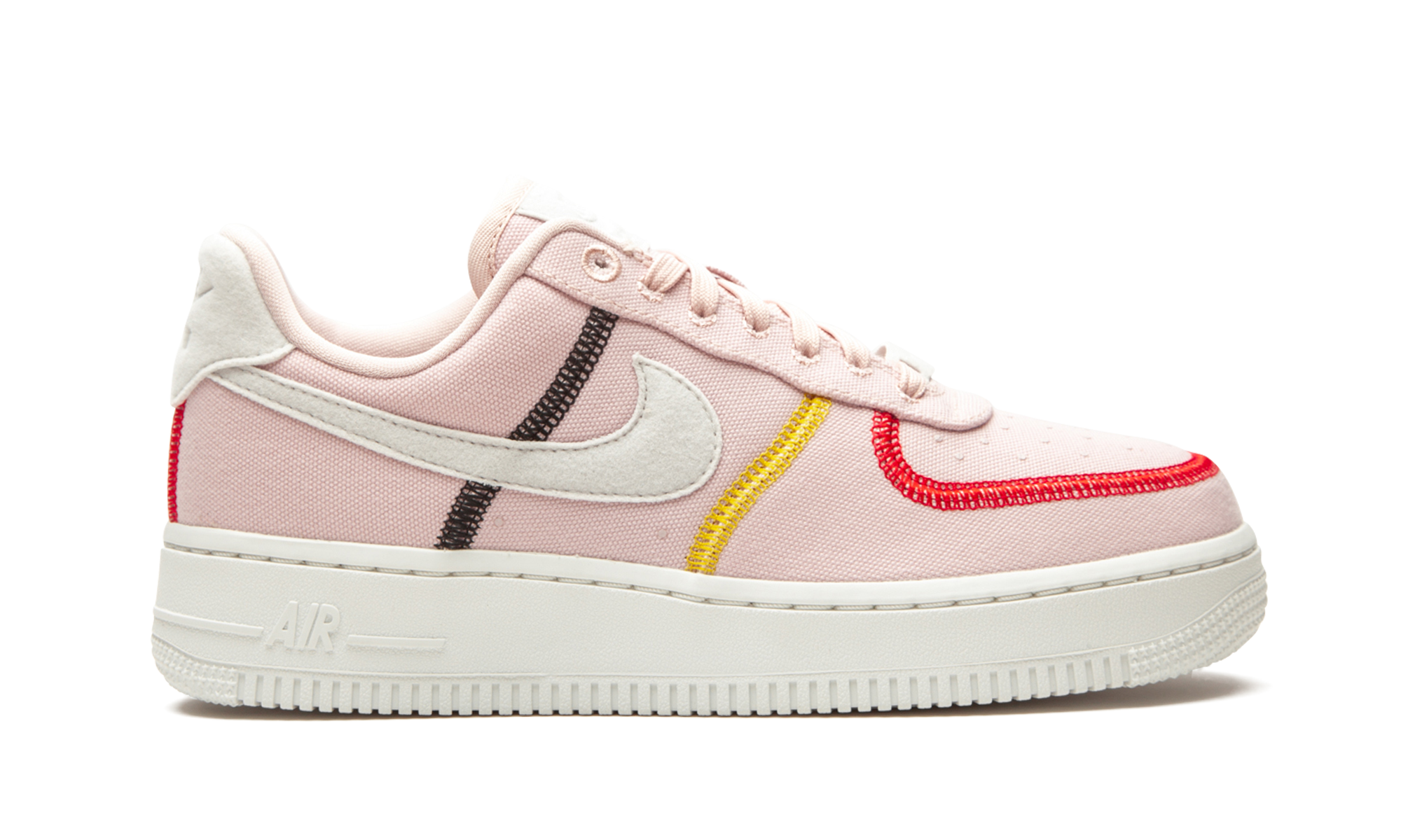 AIR FORCE 1  07 LX MNS WMNS  Stitched Canvas - Silt Red
