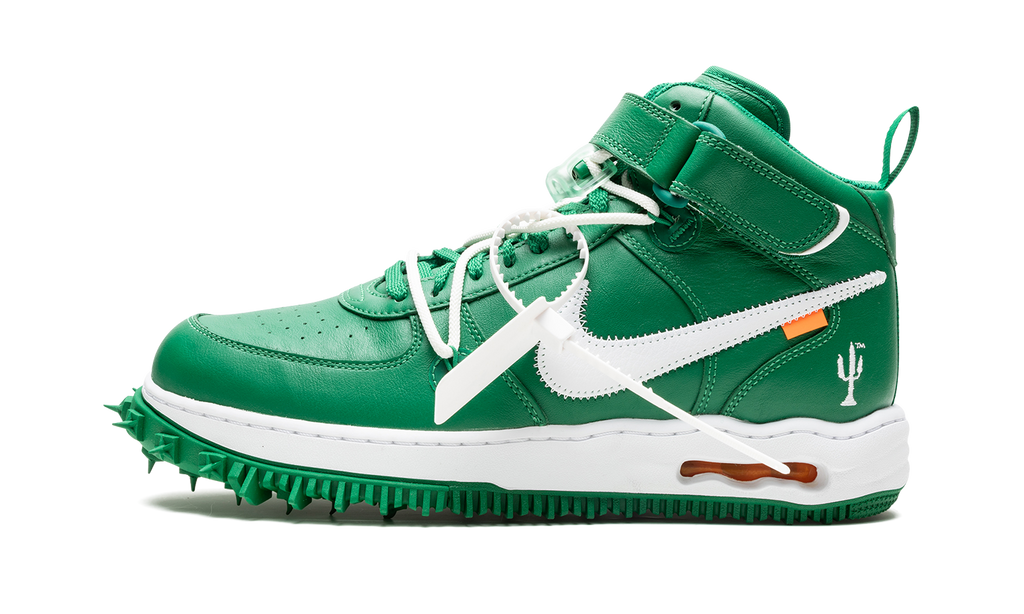 Air Force 1 Mid  Off-White - Pine Green