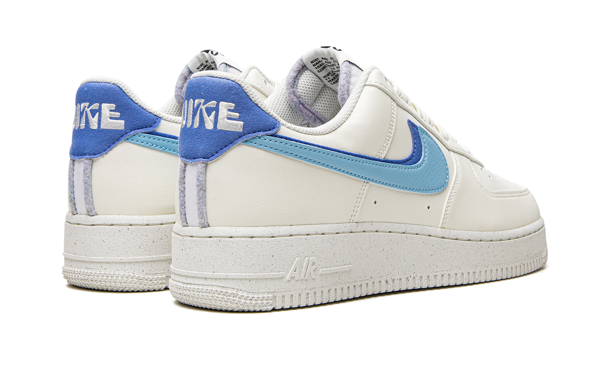 Air Force 1  Double Swoosh - Blue Chill